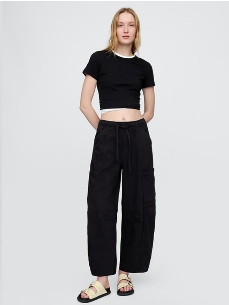 New! Gap Mid Rise Ultrasoft Easy Horseshoe Jeans Black - Multiple 740069